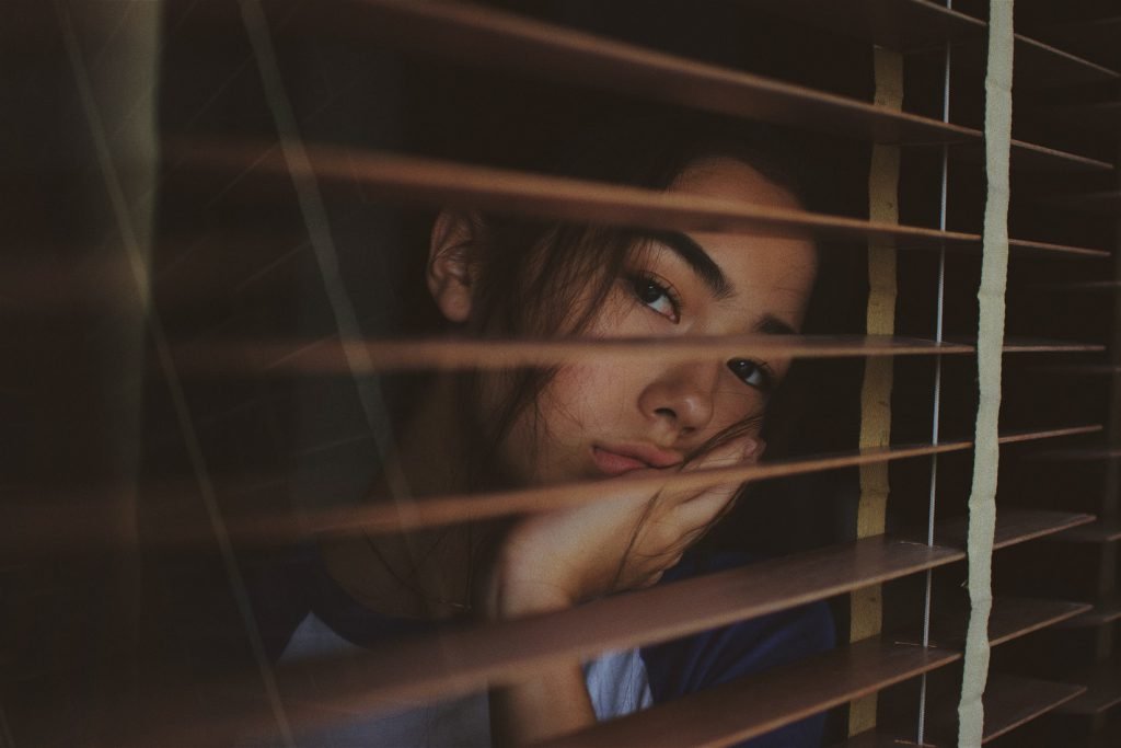 thoughtful teenager