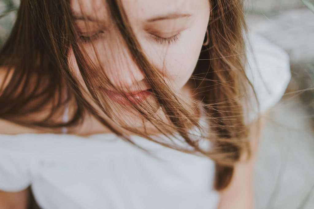 mindful women smiling