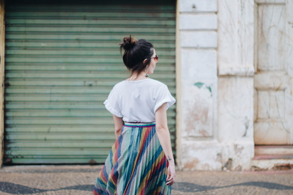 woman walking