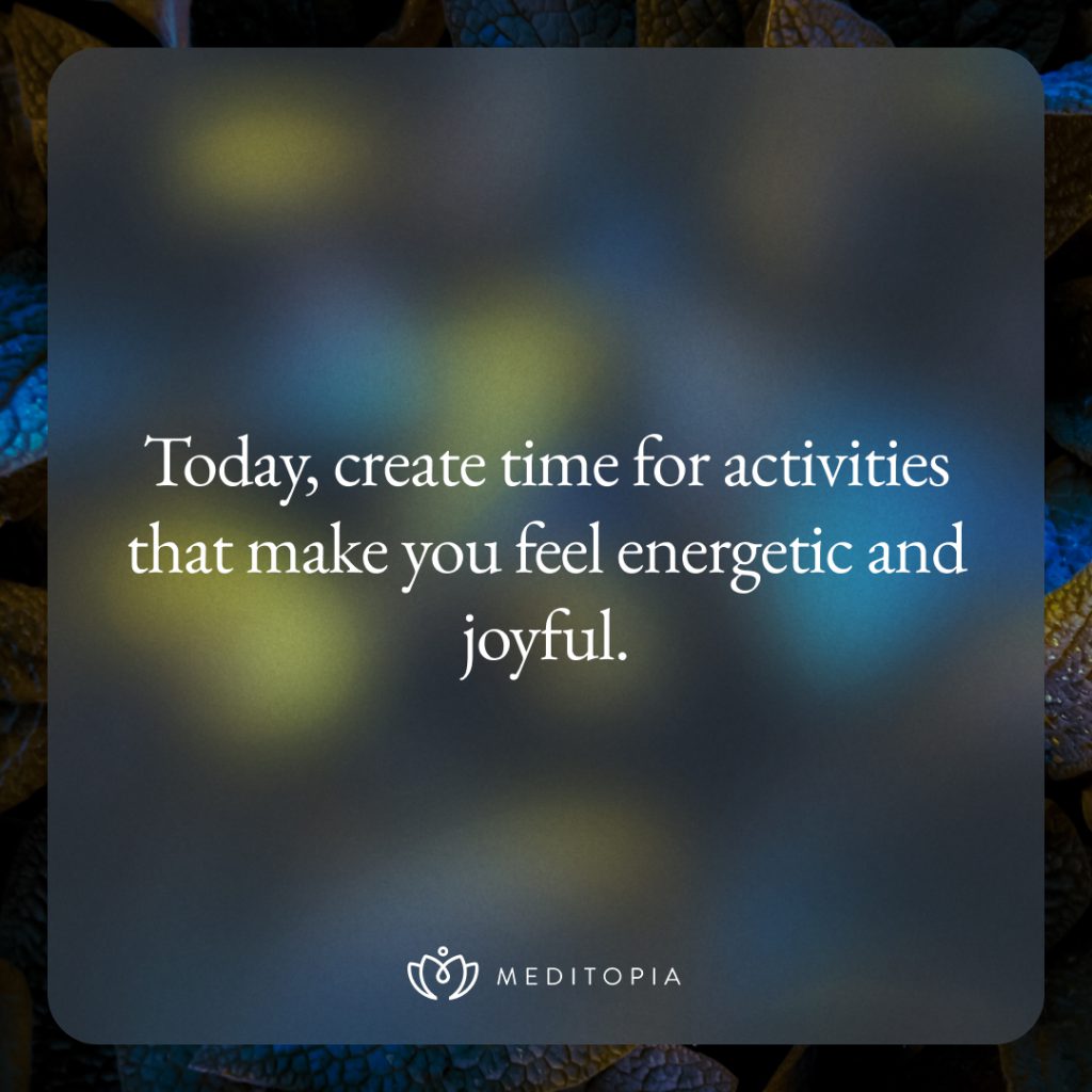 morning routine quote meditopia