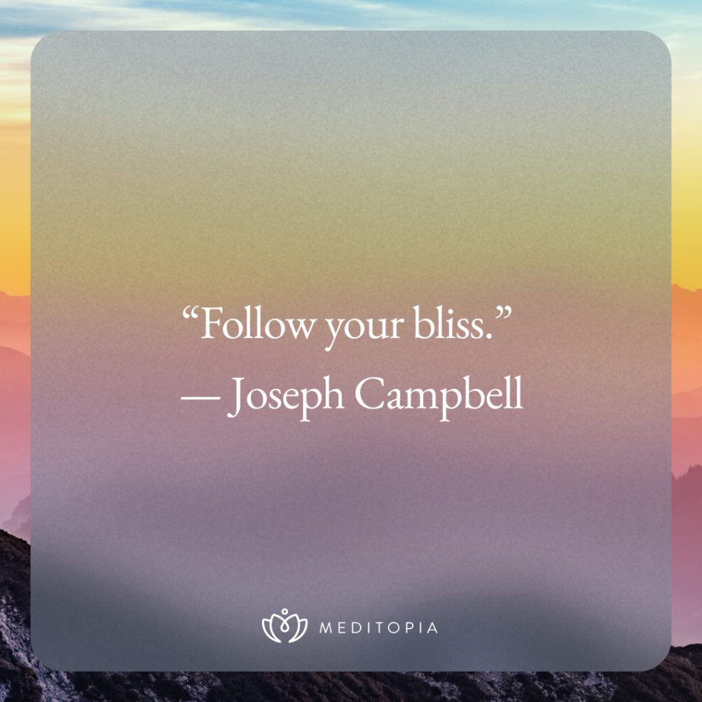 inspirational quote Joseph campbell