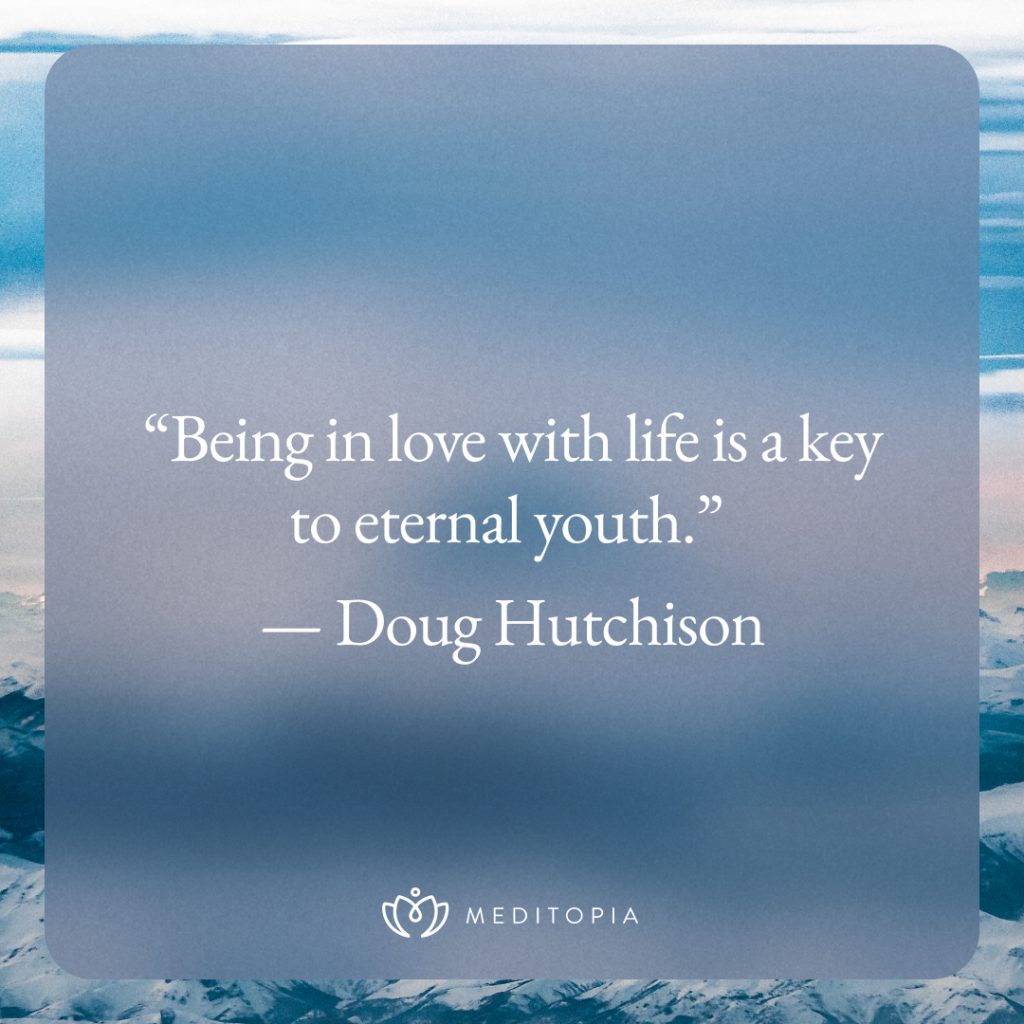 inspirational quote doug Hutchison