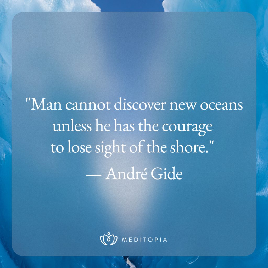 inspirational quote Andre Gide