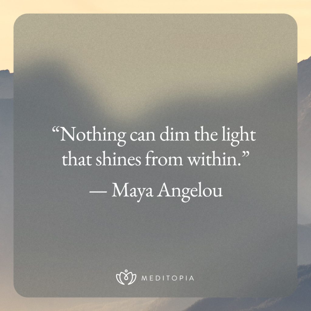 inspirational quote Maya Angelou