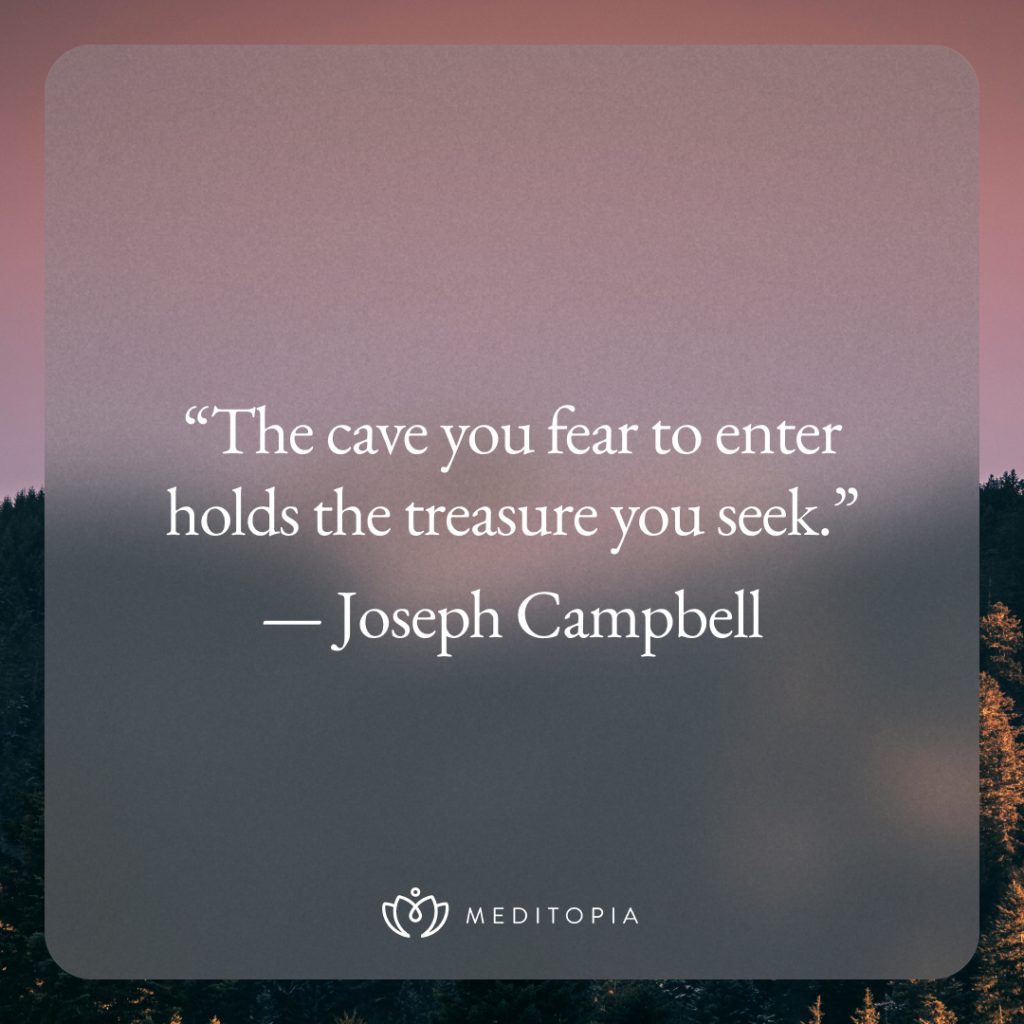 Inspirational quote joseph campbell